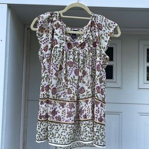 Gap short sleeve flowy top. Like new size XS
